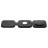 Зарядний пристрій Belkin 3in1 Travel Pad Wireless Qi2 15W Black (WIZ024VFBK)