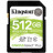 Карта пам&#039;яті Kingston 512GB SDXC class 10 UHS-I U3 Canvas Select Plus (SDS2/512GB)