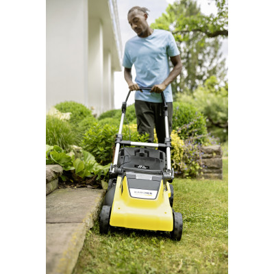 Газонокосарка Karcher LMO 5-18 Dual Battery Set, 36V(18V+18V), 2х5Ah, 25-70см (1.445-431.0)