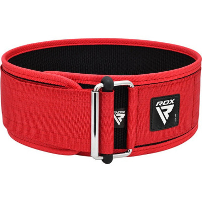 Атлетичний пояс RDX RX1 Weight Lifting Belt Red XL (WBS-RX1R-XL)