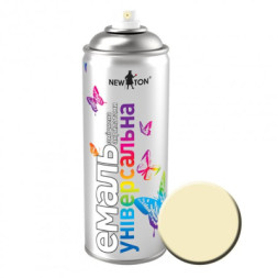 Аерозольна фарба для автомобіля New Ton універсальна 1015 сл. кістка, 400 мл (202)