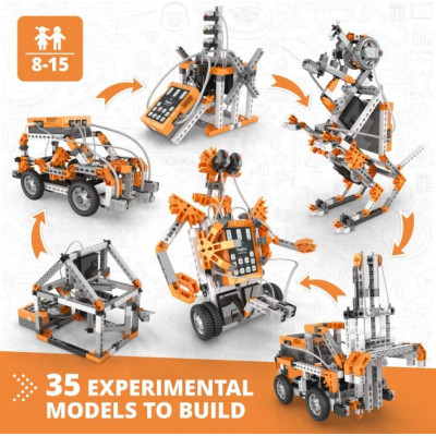 Конструктор Engino STEM &amp; Robotics Pro Set v2 з акумулятором (E30-1B)