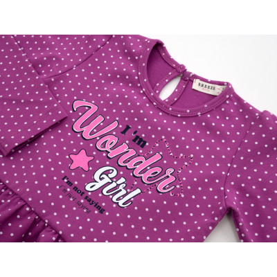 Плаття дитяче Breeze WONDER GIRL (17875-110G-violet)