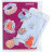 Блокнот Kite силіконова обкладинка, 80 арк., Pink cats (K22-462-1)