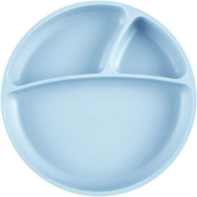 Тарілка дитяча MinikOiOi Portions секційна Mineral Blue (101050003)
