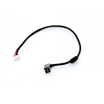 Роз&#039;єм живлення ноутбука з кабелем для Lenovo PJ390 (5.5mm x 2.5mm), 4-pin, 25 см Универсальный (A49037)