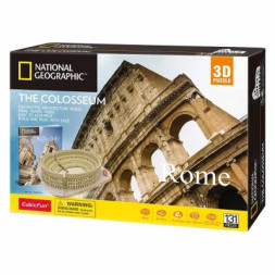 Пазл Cubic Fun Тривимірна головоломка-конструктор National Geographic Колізей (DS0976h)