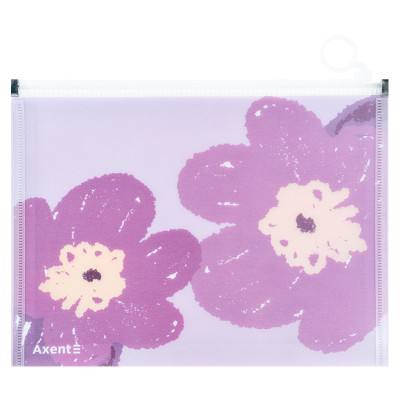 Папка на блискавці Axent zip-lock А5 Lavender-4 (1498-39-A)