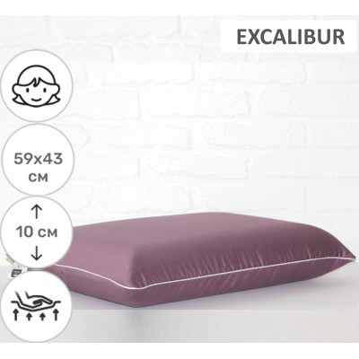 Подушка MirSon ортопедическая №6074 Delicate satin Excalibur WoMen 59х43х10 (2200003262285)