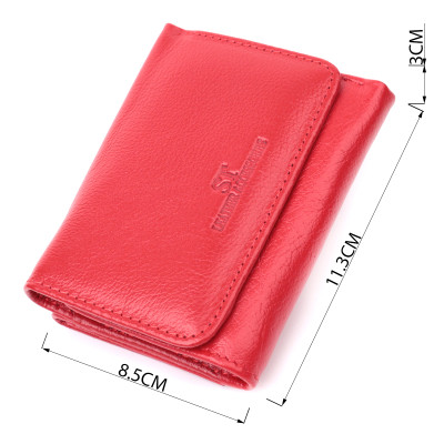 Гаманець ST Leather Шкіряний Червоний (22505)