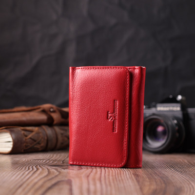 Гаманець ST Leather Шкіряний Червоний (22505)