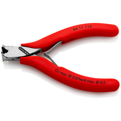 Кусачки KNIPEX торцеві для електроніки (64 11 115)