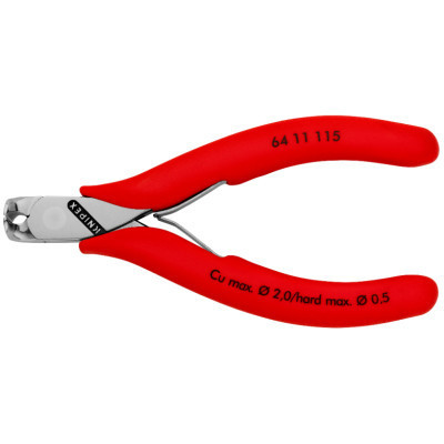Кусачки KNIPEX торцеві для електроніки (64 11 115)