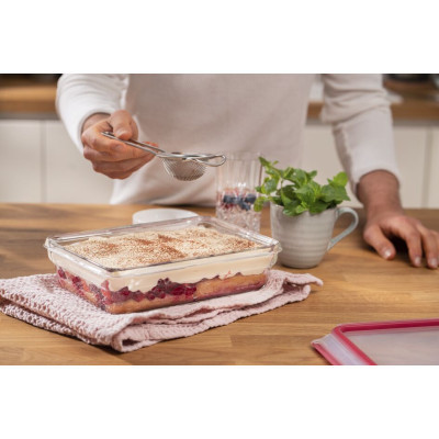 Харчовий контейнер Tefal Masterseal Glass Red 2 л (N1041110)