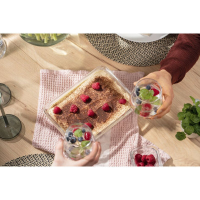 Харчовий контейнер Tefal Masterseal Glass Red 2 л (N1041110)