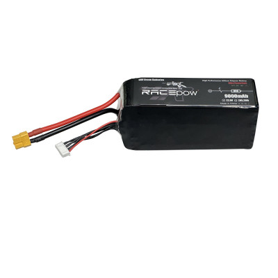 Акумулятор для дрона RacePow 9000mAh 6S2P 22.8V 80C (9000mAh-6S2P-80C)