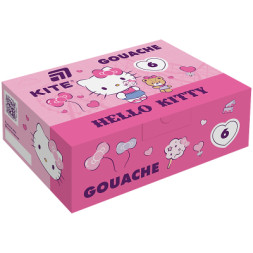 Гуашеві фарби Kite Hello Kitty 6 кольорів х 20 мл (HK25-062)