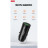 Зарядний пристрій XO USB QC3.0 black (CC39-BK)