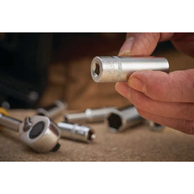 Головка торцева Stanley 1/4&quot;, 12 мм, шестигранна, подовжена (FMMT17964-0)