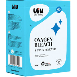 Засіб для видалення плям UIU Oxygen Bleach &amp; Stain Remover 300 г (4820152333223)