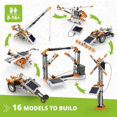 Конструктор Engino Stem Перетворення сонячного світла на електрику (STEM30)