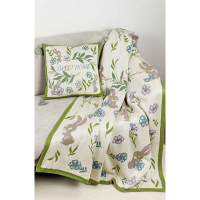 Плед Прованс Sweet Home 130х170 см (4823093444799)