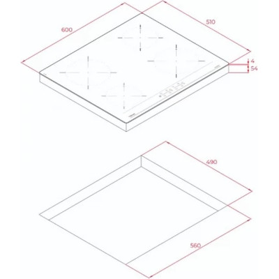 Варочна поверхня Teka IBC 64000 BK MSS 112520007