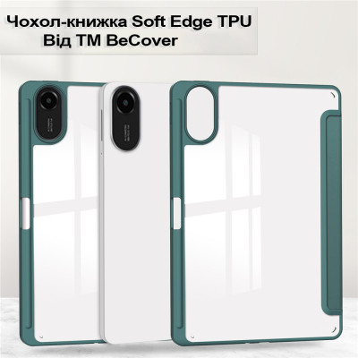 Чохол до планшета BeCover Soft Edge TPU Xiaomi Redmi Pad 2 11.0&quot; Dark Green (713658)