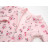 Чоловічок дитячий Tongs велюровий на блискавці (3634-68G-pink)