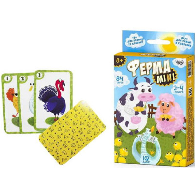 Настільна гра Danko Toys Ферма міні, українська (G-FM-01)