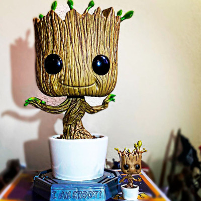 Фігурка для геймерів Funko Pop серії Вартові галактики – Грут, що танцює 46 см (50094)