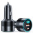 Зарядний пристрій Choetech car 2хUSB-C+USB-A 130W QC3.0/PD/PPS black (TC0011-BK)