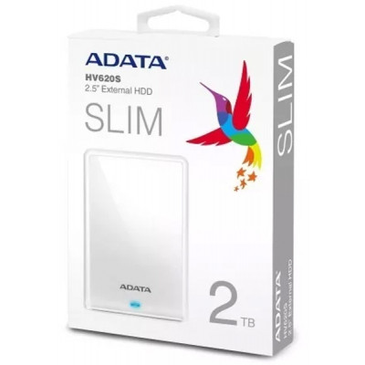 Зовнішній жорсткий диск 2.5&quot; 2TB ADATA (AHV620S-2TU31-CWH)