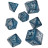 Набір кубиків для настільних ігор Q-Workshop Call of Cthulhu Abyssal white Dice Set (SCTH3F)