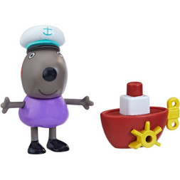 Фігурка Peppa Pig Денні з корабликом (F3759)