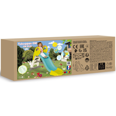 Гірка Smoby з водним ефектом 150 см Блакитна (820505)