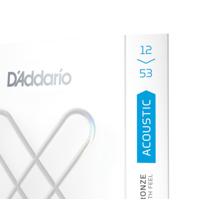 Струни для гітари D&#039;Addario XS 80/20 Bronze Light (12-53) (XSABR1253)