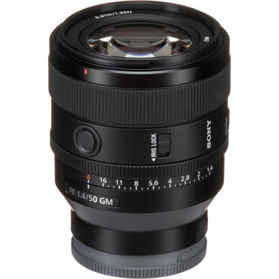 Об&#039;єктив Sony 50mm f/1.4 GM for NEX FF (SEL50F14GM.SYX)