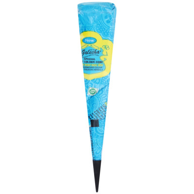 Хна для розпису Golecha в конусі Синя 25 г (8904054705046)