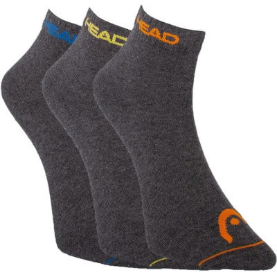 Шкарпетки Head Quarter 3P Unisex 761011001-002 3 пари Темно-сірий 35-38 (8718824970370)