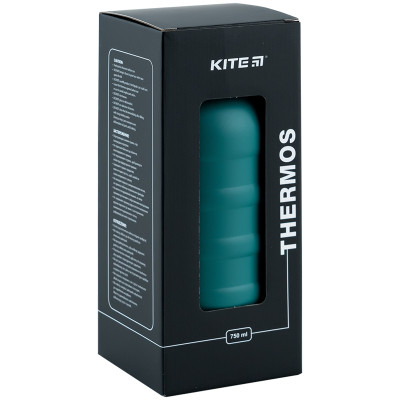 Термос Kite 750 мл зелений (K24-1205-2)