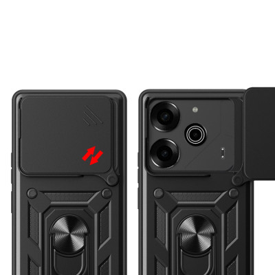 Чохол до мобільного телефона BeCover Military Tecno POVA 6 (LI7) Black (712167)