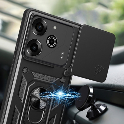 Чохол до мобільного телефона BeCover Military Tecno POVA 6 (LI7) Black (712167)