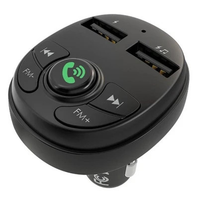 FM модулятор BOROFONE BC26, Black, Box