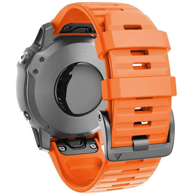 Ремінець до смарт-годинника Armorstandart Silicone 22mm для Garmin Fenix 5/6 Orange (ARM60806)