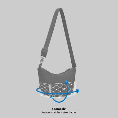 Сумка Pacsafe GO Lunar Crossbody Чорна (35135130)