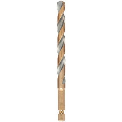 Свердло DeWALT по металу EXTREME IMPACT Black&amp;Gold, HSS-G, 8,5 х 120,25 х 82,25 мм, 1 шт. (DT20613)