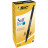 Ручка кулькова Bic автоматична Soft Clic Grip з гумовим грипом Чорна (bc837397)