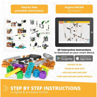 Конструктор Engino STEM &amp; Robotics Mini Set v2 (E20)