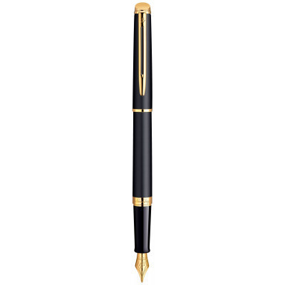 Ручка пір&#039;яна Waterman HEMISPHERE Mаtte Black  FP F (12 003)